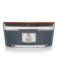 WoodWick ellipse candle evening onyx