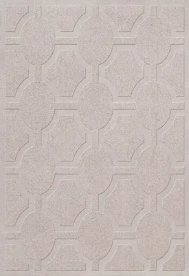 Layered - Vloerkleed Ovals Wool Rug Oatmeal -
