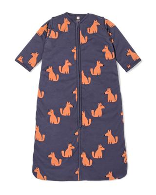 HEMA Slaapzak met afneembare mouwen katoen 3.0tog honden antraciet (antraciet)