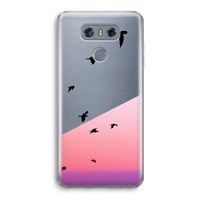 Fly away: LG G6 Transparant Hoesje