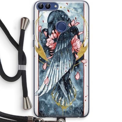 Golden Raven: Huawei P Smart (2018) Transparant Hoesje met koord