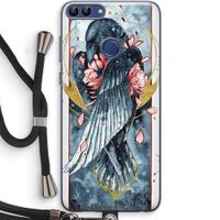 Golden Raven: Huawei P Smart (2018) Transparant Hoesje met koord