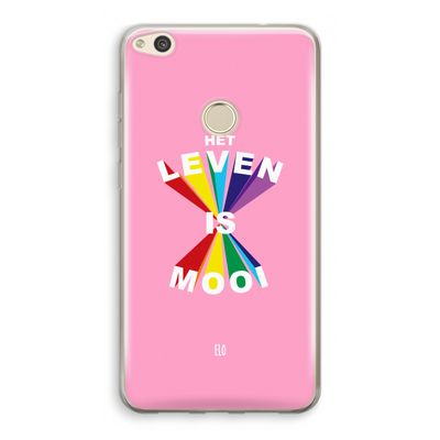 Het Leven Is Mooi: Huawei Ascend P8 Lite (2017) Transparant Hoesje