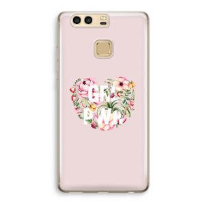 GRL PWR Flower: Huawei P9 Transparant Hoesje