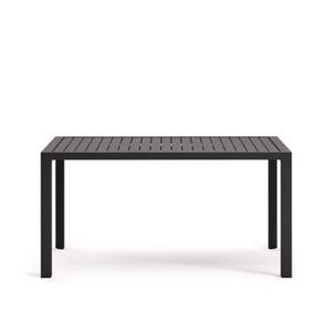 Kave Home - Culip buitentafel in aluminium met grijze afwerking 150 x