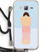 Mirror: Samsung Galaxy J3 (2016) Transparant Hoesje met koord