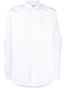 Coperni chemise en coton à poche poitrine - Blanc