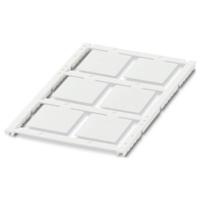 Phoenix Contact 1073990 UCT4-EMP (27X27) Opschriftlabel Montagemethode: Vergrendelen Markeringsvlak: 27 x 27 mm Wit 10 stuk(s)