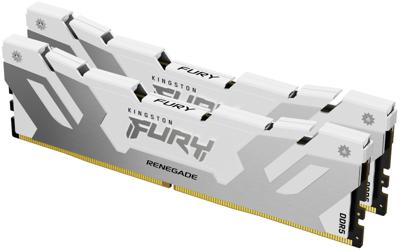 Kingston Technology FURY 32GB 8000MT/s DDR5 CL38 DIMM (set van 2) Renegade White XMP