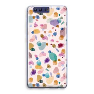 Terrazzo Memphis Pink: Honor 9 Transparant Hoesje