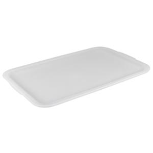 Sunware deksel voor Sigma Home opbergbakken 45L - kunststof - 39 x 60 x 1,5 cm - wit