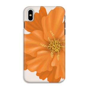 Orange Ellila flower: iPhone X Tough Case