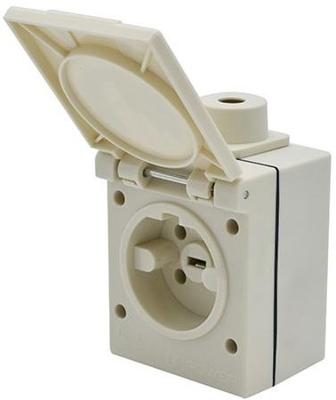 Enzo perilex opbouw stopcontact | 16a swd ip44 power - 4052914 Enzo perilex opbouw stopcontact | 16a swd ip44 power - 4052914