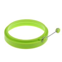 DIY ontbijt ronde siliconen ei ring gebakken ei Mould pannenkoek ring non-stick keuken koken mal (groen)