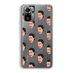 Ugly Cry Call: Xiaomi Redmi Note 10S Transparant Hoesje