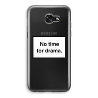 No drama: Samsung Galaxy A5 (2017) Transparant Hoesje