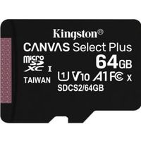 Kingston Technology Canvas Select Plus flashgeheugen 64 GB SDXC Klasse 10 UHS-I