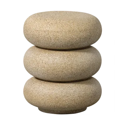 Woood Laurel bijzettafel Beige