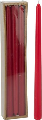 Dinerkaarsen 6 stuks 30 cm rood Dinerkaarsen 6 stuks 30 cm rood