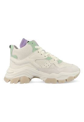 Bronx Sneakers Tayke-over 47309-BL 3680 Wit / Groen / Paars maat
