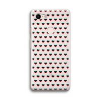 Hartjes: Google Pixel 3 Transparant Hoesje