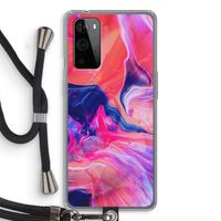 Earth And Ocean: OnePlus 9 Pro Transparant Hoesje met koord