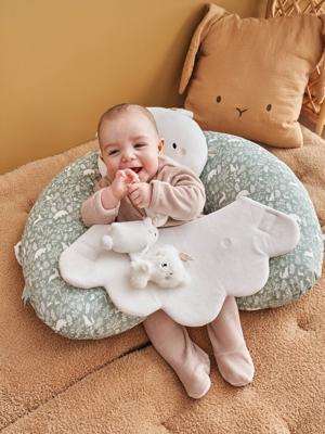 Ontdekkingskussen voor baby's saliegroen