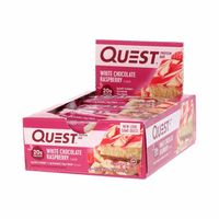 Quest Protein Bars 12repen White Chocolate Raspberry