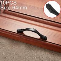 10 STKS 4041-64 eenvoudige Archaistic zink legering handvat voor kabinet garderobe lade deur gat afstand: 64mm