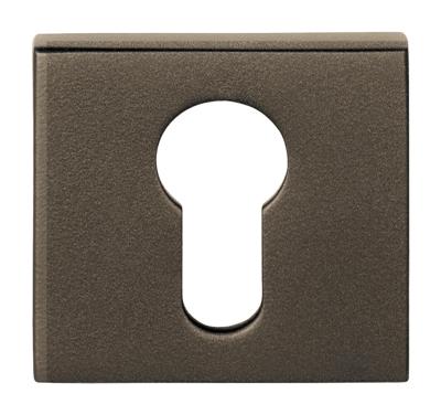 Formani Basics BSQY53 cilinderplaatje vierkant - brons