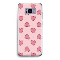 Ondersteboven verliefd: Samsung Galaxy S8 Transparant Hoesje