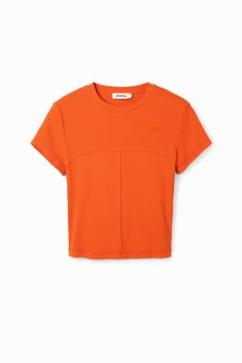 T-shirt patch naden - ORANGE - XS