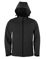 HRM HRM1101 Men´s Hooded Soft-Shell Jacket - thumbnail