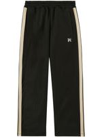 Palm Angels monogram-embroidered track pants - Noir