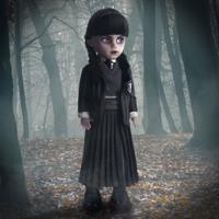 Wednesday LDD Presents Doll Wednesday Nevermore Academy Uniform 25 cm Wednesday LDD Presents Doll Wednesday Nevermore Academy Uniform 25 cm