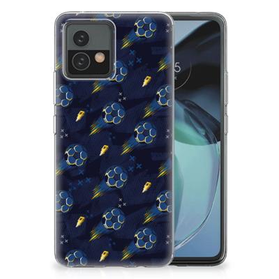 TPU bumper voor Motorola Moto G72 Voetbal