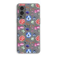 Bloemetjes: OnePlus Nord 2 5G Transparant Hoesje