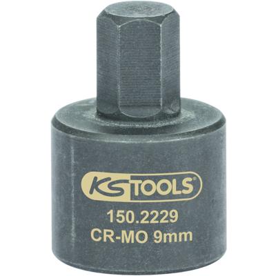 KS Tools 150.2229 3/8 remklauwdop, 9 mm