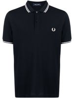 Fred Perry polo à logo brodé - Bleu - thumbnail