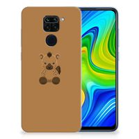 Xiaomi Redmi Note9 Telefoonhoesje met Naam Baby Hyena - thumbnail