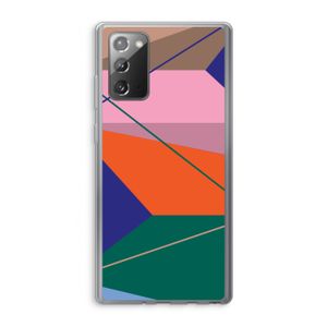 Gestalte 1: Samsung Galaxy Note 20 / Note 20 5G Transparant Hoesje