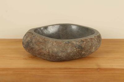 Flussstein Waschschale RL040319, 52x42x15 cm