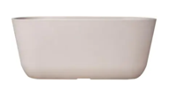 Planter Palermo wit D35x16 H15 - Ts Planter Palermo wit D35x16 H15 - Ts