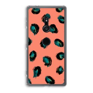 Pink Cheetah: Sony Xperia XZ2 Transparant Hoesje