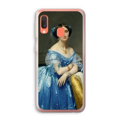 Eleonore: Samsung Galaxy A20e Transparant Hoesje