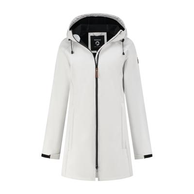 Travelin' Vrouwen - Softshell jacket - Gebroken wit - Maat 46 Travelin' Vrouwen - Softshell jacket - Gebroken wit - Maat 46