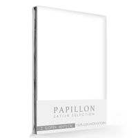 Satijn Slopen Papillon Wit (2 stuks) - thumbnail