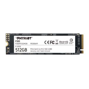 Patriot Memory P300P512GM28 internal solid state drive 512 GB M.2 PCI Express NVMe