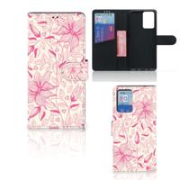 Xiaomi Redmi Note 10 Pro Hoesje Pink Flowers