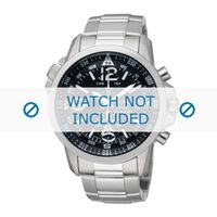 Horlogeband Seiko V172-0AG0 / SSC075P1 / M0E6314J0 Staal 21mm - thumbnail